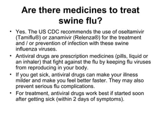 Swine flu Awareness for students [2010] | PPT