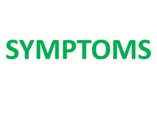 SYMPTOMS
 