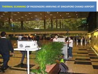 THERMAL SCANNING OF PASSENGERS ARRIVING AT SINGAPORE CHANGI AIRPORT
 
