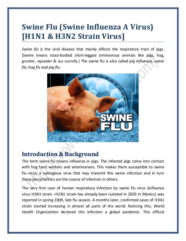 Swine Flu }