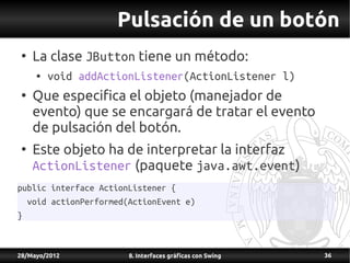 ventanas swing en java | PDF
