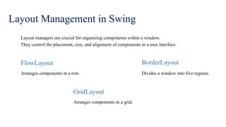 SWING-AWT_Overview of Swing and AWT.pptx