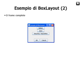 Java Swing   Gestori di Layout