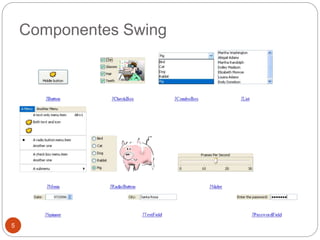 Componentes Swing 
5 
 