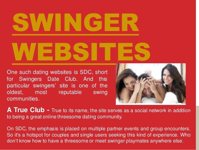 Swinger websites