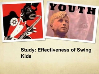 Study: Effectiveness of Swing
Kids
 