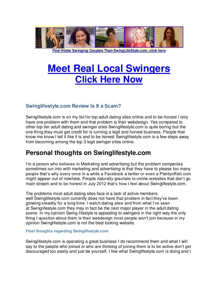 Swinglifestyle.com review