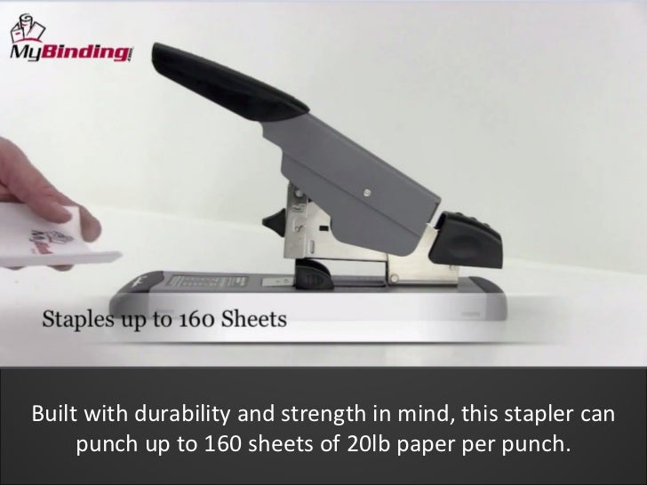 Swingline Deluxe Heavy Duty Stapler Demo SWI39005, SWI39002