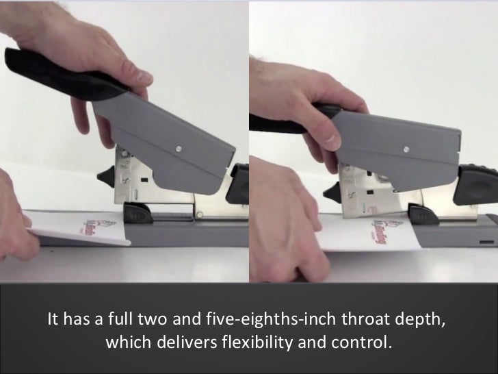 Swingline Deluxe Heavy Duty Stapler Demo SWI39005, SWI39002