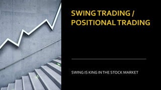 SWING IS KING INTHE STOCK MARKET
 