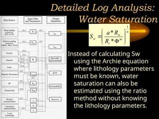 SW Interpretation logging proceeee optimmmm.ppt