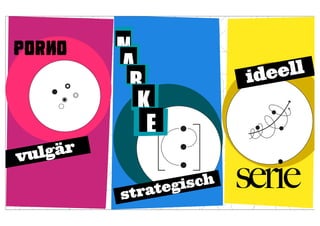 PORNO     M
          A              ide ell
           R
            K
             E
vul gär

          strateg isch   serie
 