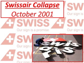 Swissair Collapse
October 2001
 