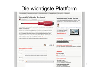 Die wichtigste Plattform




          Corporate Dialog   10
 