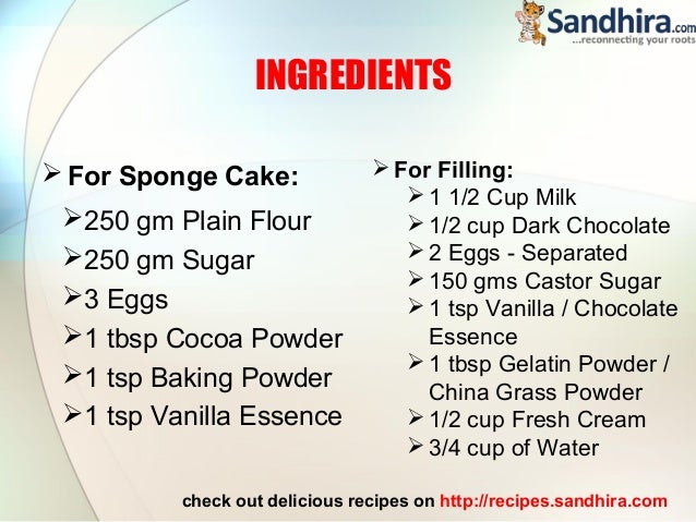 Procedure Of Making Chocolate Cake Procedure Of Making Chocolate Cake