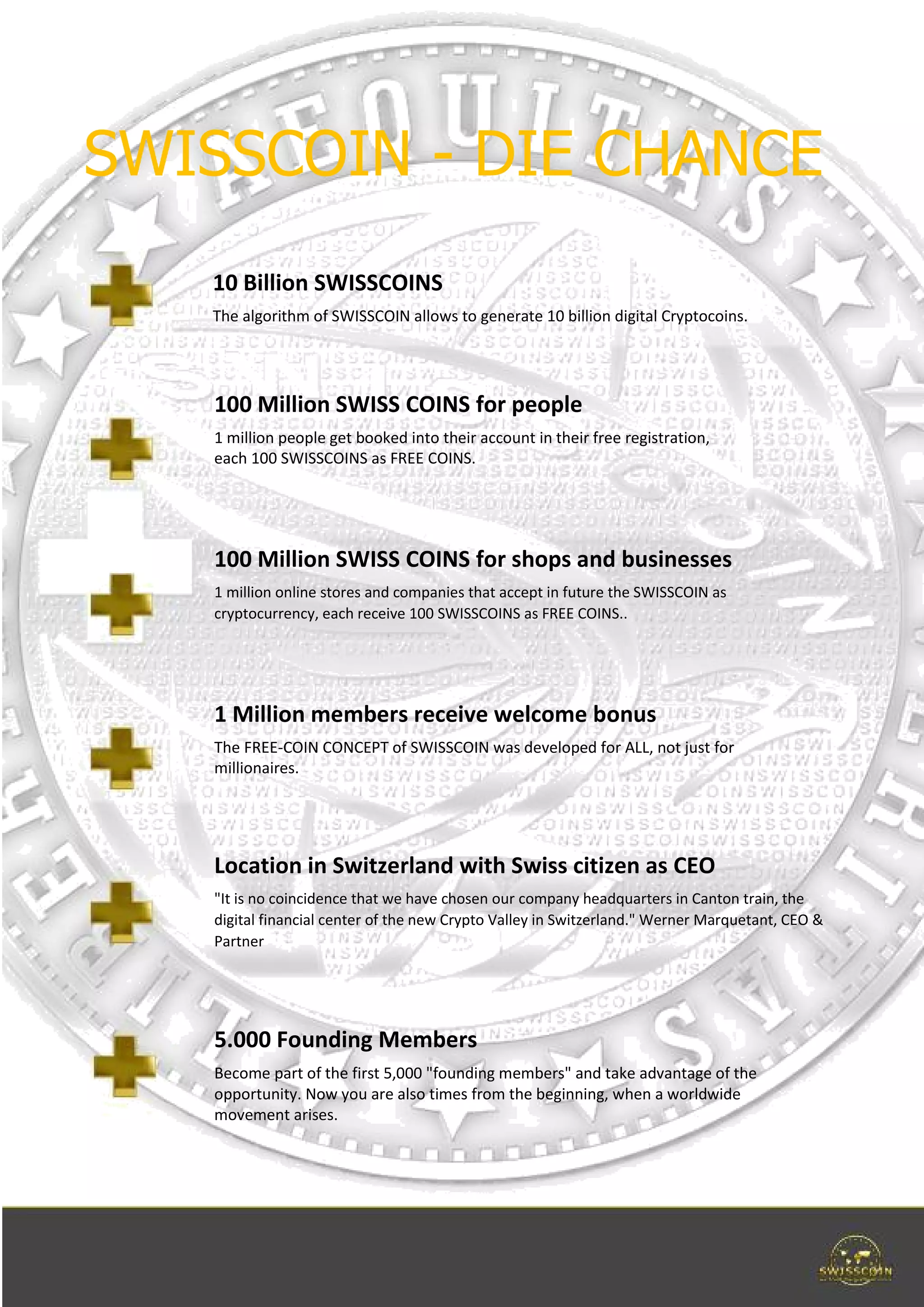 Swisscoin business-concept | PDF