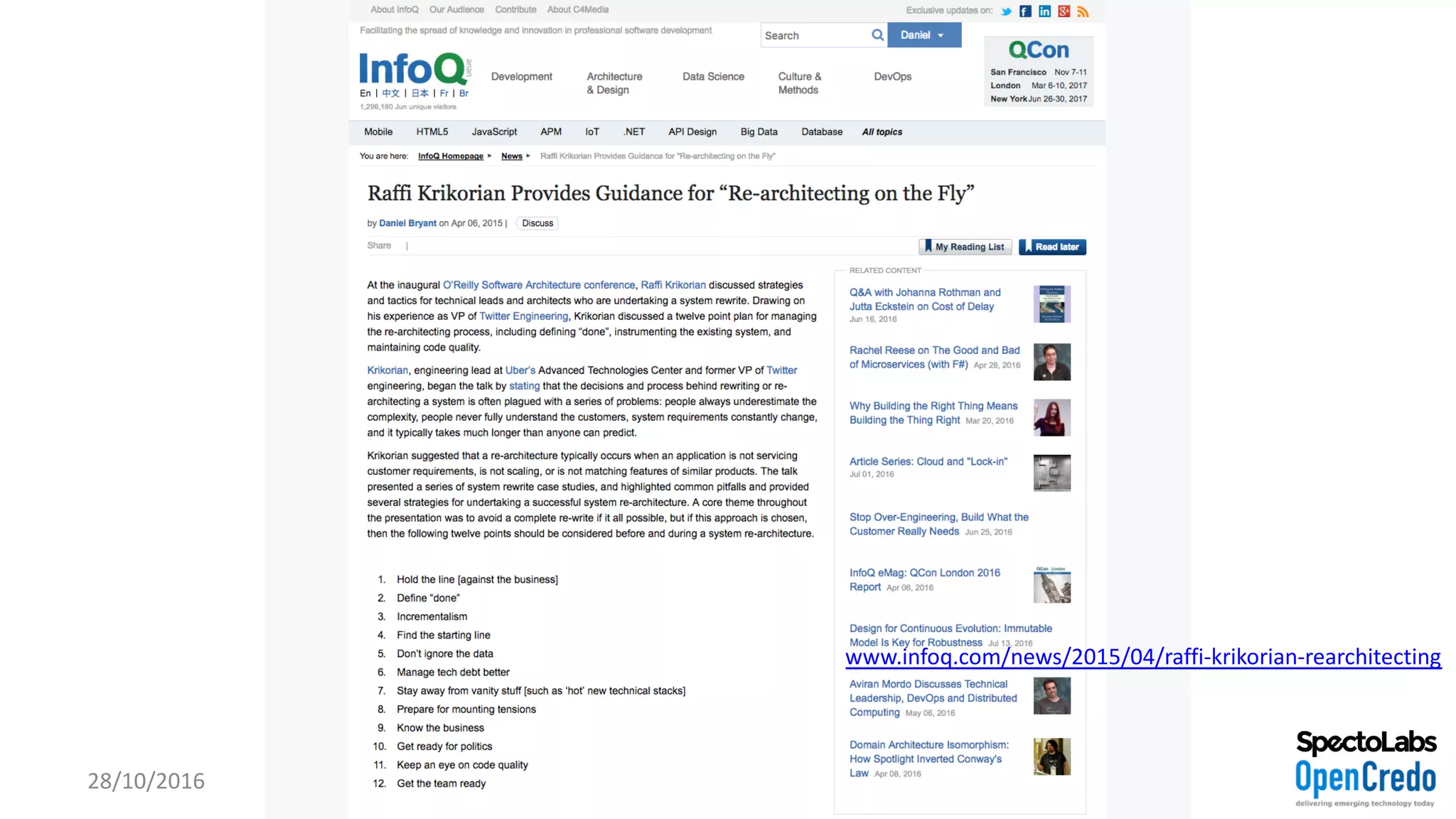 28/10/2016 @danielbryantuk
www.infoq.com/news/2015/04/raffi-krikorian-rearchitecting
 