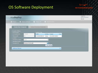 OS Software Deployment 
 