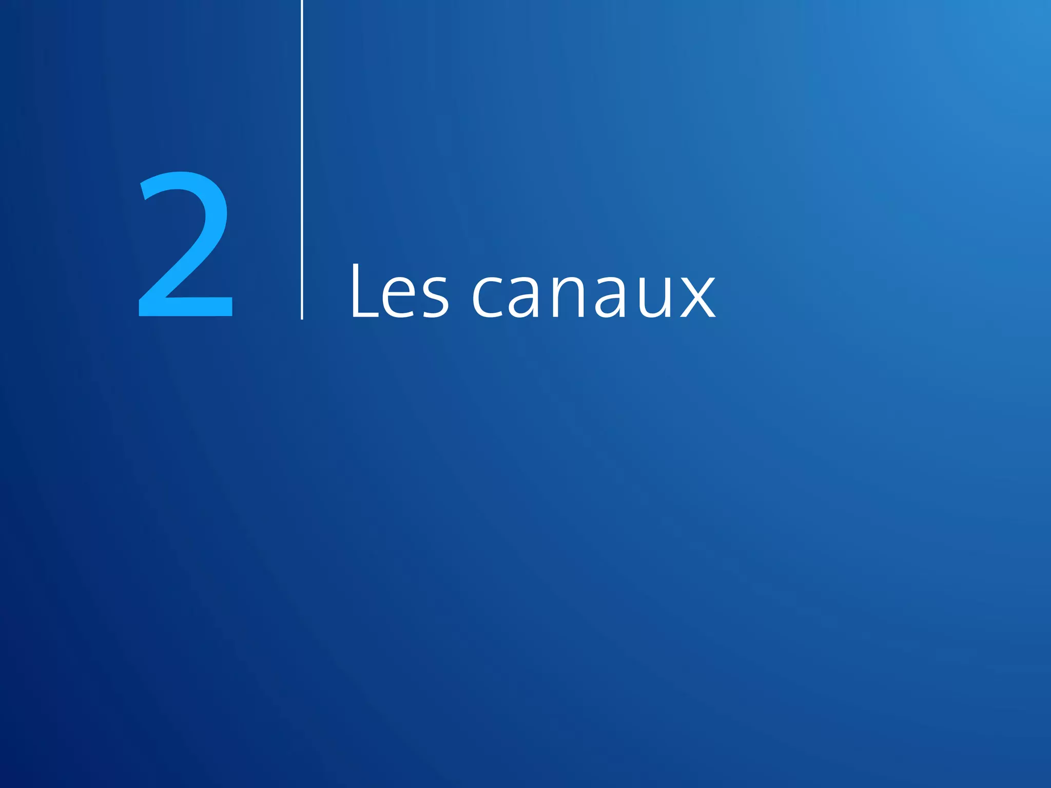 dd/mm/yyyy
6
Classification,Firstname&surname,Organization,Filename_Version
Les canaux2
 