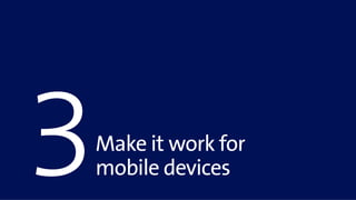 01.06.2017
25
StepTwo,Intranets2017,Sydney|ThomasMaeder
Make it work for
mobile devices
 