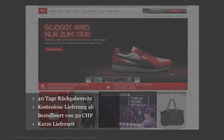 › 40 Tage Rückgaberecht
› Kostenlose Lieferung ab
Bestellwert von 50 CHF
› Kurze Lieferzeit
© Unic AG, www.unic.com | Carpathia Consulting GmbH, www.carpathia.ch | Seite 35

 