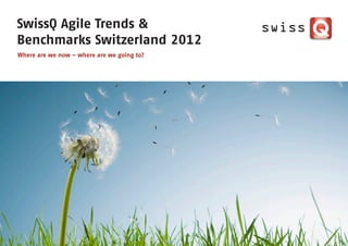 SwissQ Agile Trends &
Benchmarks Switzerland 2012
Where are we now – where are we going to?
 