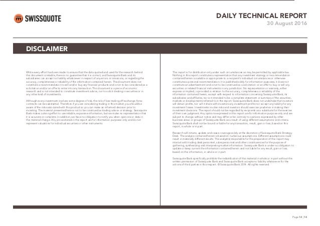 Ubs daily forex report