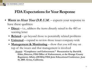 FDA Enforcement | PDF