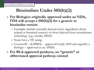 Generic Drugs and Biosimilars | PDF