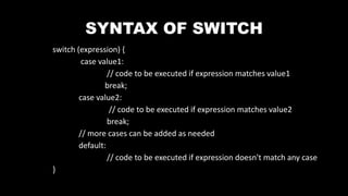 SWITCH-CASE, Lesson Computer Programming.pptx