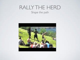 RALLYTHE HERD
Shape the path
 