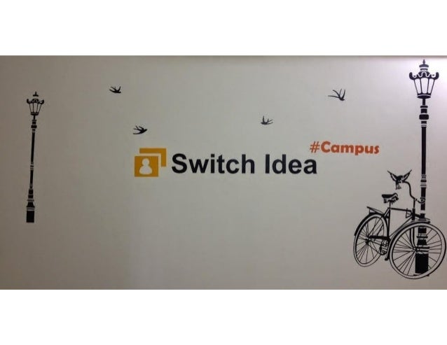 switch idea wall sticker design