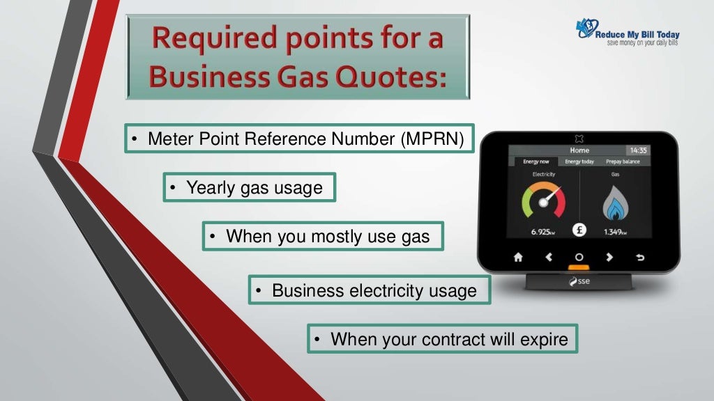 Compare and Switch Business Gas Supplier