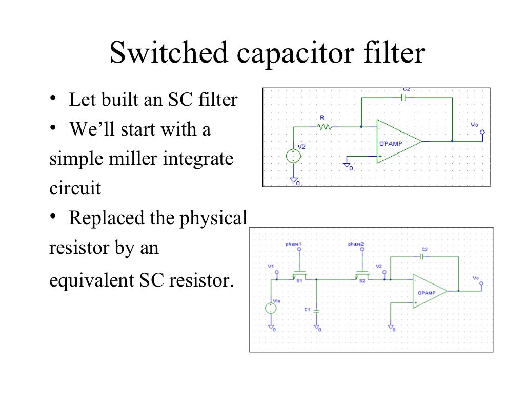 Switched capacitor filter