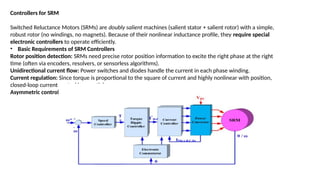 Srm Machine Switched Reluctance Motor Controllers.pptx
