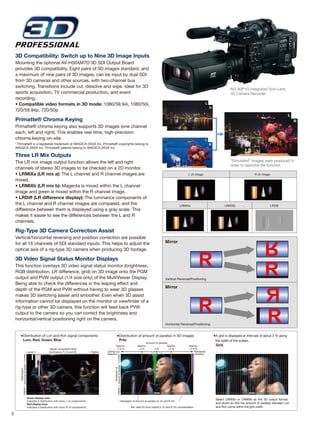 Panasonic AV-HS450 AW-HS50N Mixer Brochure | PDF