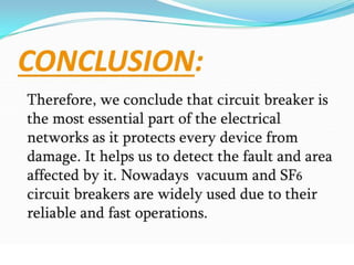 Switchgear and protection 4