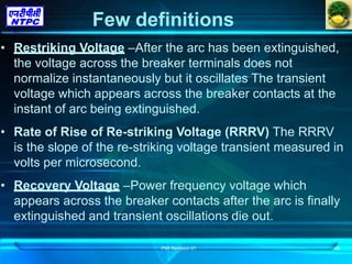 Rrrv Graph Switchgears and its basics in power plant.pptx