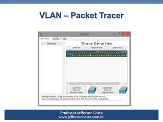 Professor Jefferson Costa 
www.jeffersoncosta.com.brVLAN –PacketTracer  