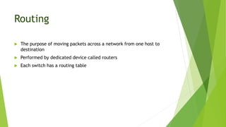 Switching - data communication | PPTX
