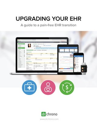 www.drchrono.com
UPGRADING YOUR EHR
A guide to a pain-free EHR transition
 