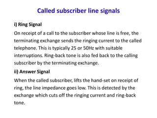 Technical Interruption Phone Ringing Switching and signalling ovt, Winter training .bsnl .swesome knowledge ...