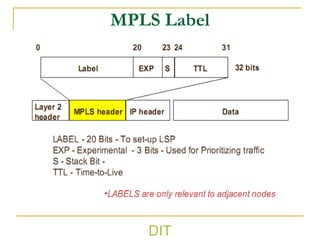 MPLS Label
DIT
 