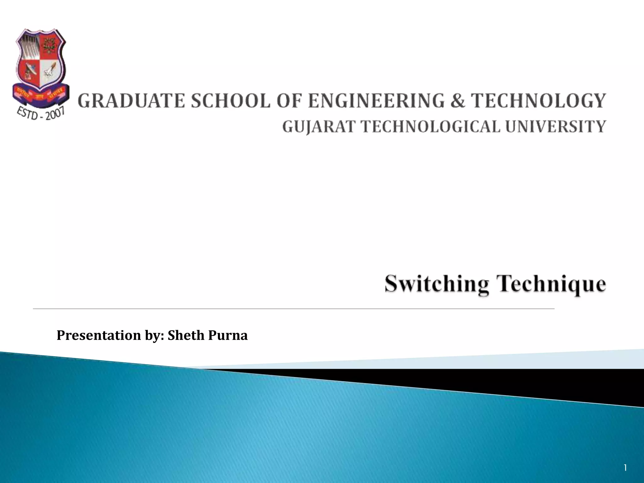 Presentation by: Sheth Purna
1
 