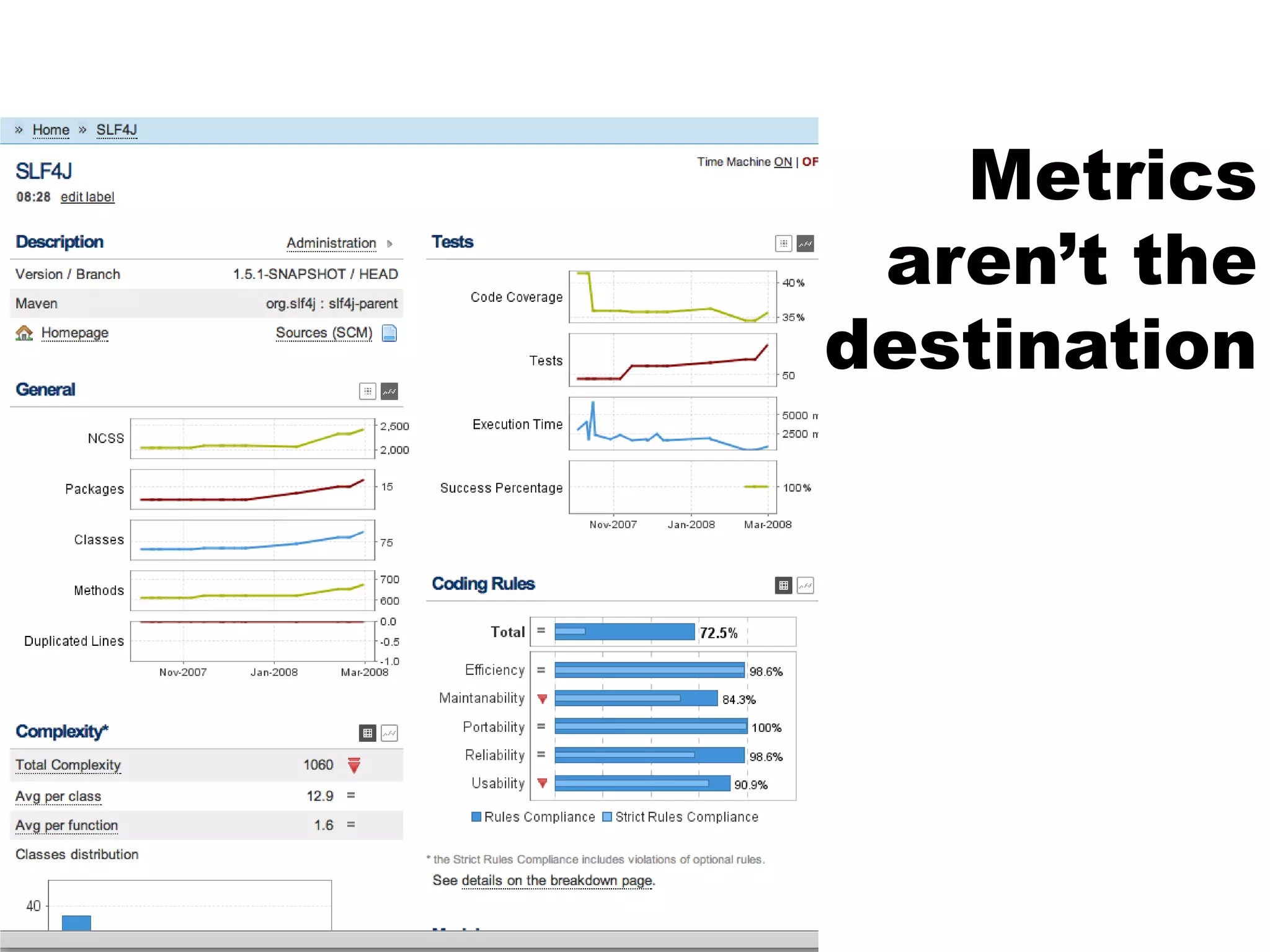 Metrics aren’t the destination