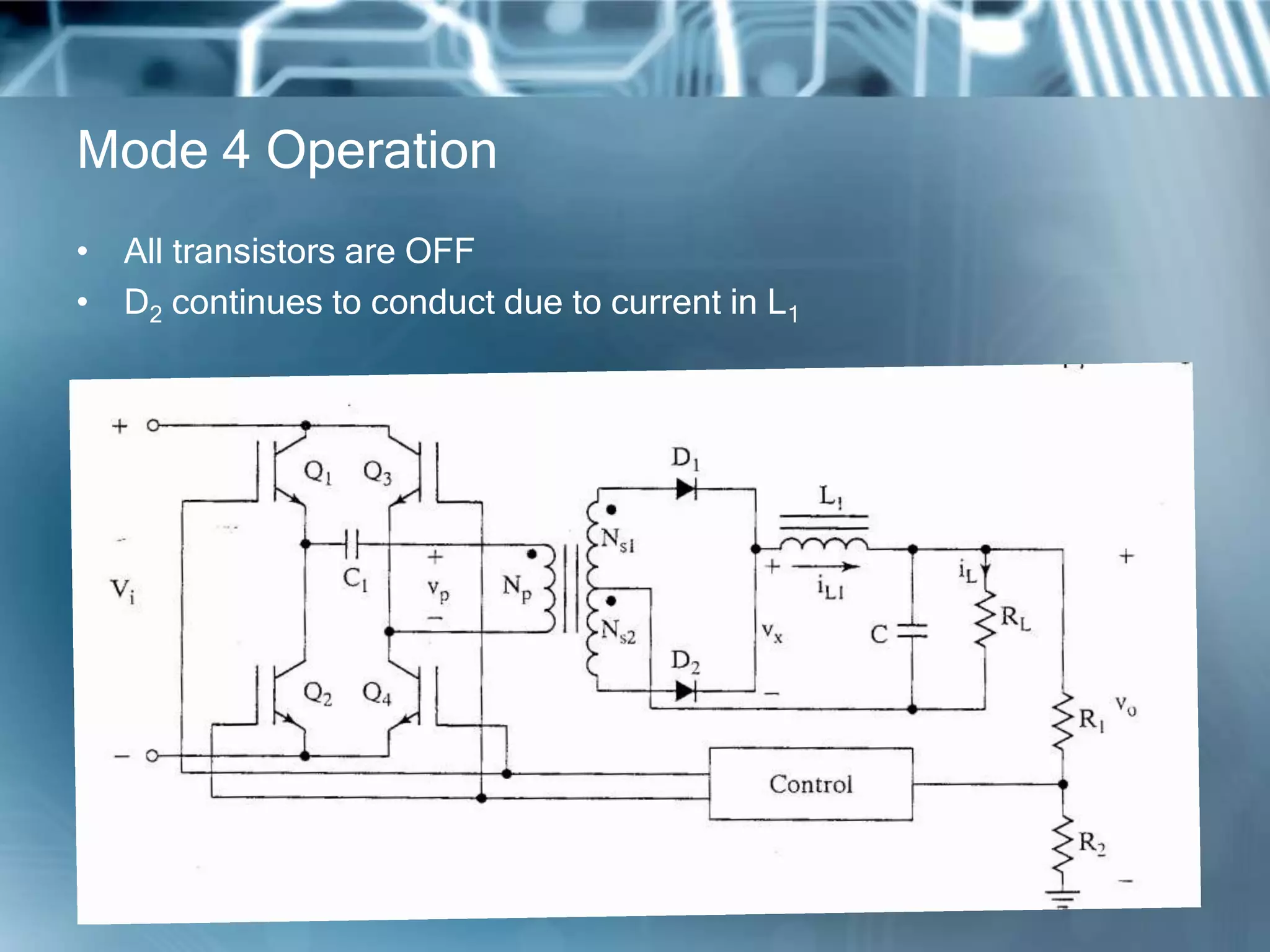 Switch mode power supply | PPTX