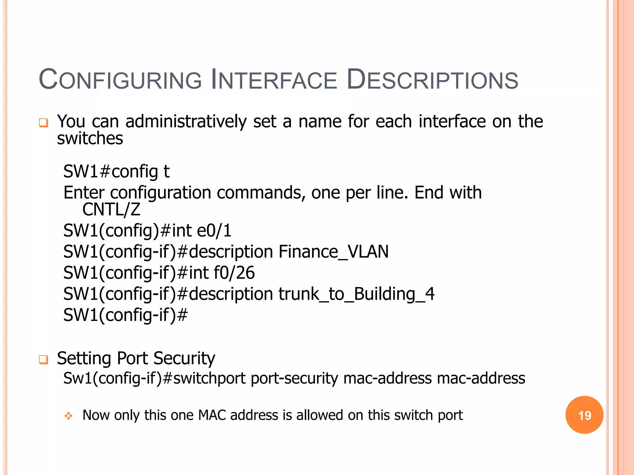 Destination is known; frame is not flooded.11Spanning Tree Protocol