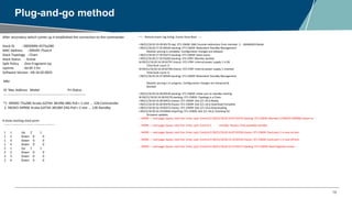 16
Plug-and-go method
After secondary switch comes up it established the connection to the commander
Stack ID : 000200fd-4575a280
MAC Address : 00fd45-75a2c4
Stack Topology : Chain
Stack Status : Active
Split Policy : One-Fragment-Up
Uptime : 0d 0h 17m
Software Version : KB.16.02.0025
Mbr
ID Mac Address Model Pri Status
--- ------------- -------------------------------------- --- ---------------
*1 00fd45-75a280 Aruba JL074A 3810M-48G-PoE+-1-slot ... 128 Commander
2 f40343-34f900 Aruba JL073A 3810M-24G-PoE+-1-slot ... 128 Standby
# show stacking stack-ports
------ ------------- -------- ----------- ---------
1 1 Up 2 1
1 2 Down 0 0
1 3 Down 0 0
1 4 Down 0 0
2 1 Up 1 1
2 2 Down 0 0
2 3 Down 0 0
2 4 Down 0 0
---- Reverse event Log listing: Events Since Boot ----
I 09/21/18 20:19:39 00179 mgr: ST1-CMDR: SME Console redirection from member 2 - MANAGER Mode
I 09/21/18 20:17:35 00540 stacking: ST1-CMDR: Redundant Standby Management
Module syncing is complete. Configuration changes are allowed
I 09/21/18 20:17:35 03272 stacking: ST1-CMDR: Stack active
I 09/21/18 20:17:35 03260 stacking: ST2-STBY: Member booted
M 09/21/18 20:16:39 02797 chassis: ST2-STBY: Internal power supply 1 is OK.
Total fault count: 0.
M 09/21/18 20:16:39 02796 chassis: ST2-STBY: Internal power supply 1 inserted.
Total fault count: 0.
I 09/21/18 20:16:37 00540 stacking: ST1-CMDR: Redundant Standby Management
Module syncing is in progress. Configuration changes are temporarily
blocked
I 09/21/18 20:16:28 00539 stacking: ST1-CMDR: Initial sync to standby starting
W 09/21/18 20:16:28 03270 stacking: ST1-CMDR: Topology is a Chain
I 09/21/18 20:16:28 00422 chassis: ST1-CMDR: Slot 2/1-24,A Ready
I 09/21/18 20:16:20 00376 chassis: ST1-CMDR: Slot 2/1-24,A Download Complete
I 09/21/18 20:16:19 00375 chassis: ST1-CMDR: Slot 2/1-24,A Downloading
I 09/21/18 20:16:19 03846 InSysProg: ST1-CMDR: Slot 2/1-24,A: Checking for
firmware updates.
-- MORE --, next page: Space, next line: Enter, quit: Control-CI 09/21/18 20:16:07 03279 stacking: ST1-CMDR: Member 2 (f40343-34f900) chosen as
-- MORE --, next page: Space, next line: Enter, quit: Control-C standby. Reason: Only available standby
-- MORE --, next page: Space, next line: Enter, quit: Control-CI 09/21/18 20:16:07 02558 chassis: ST1-CMDR: Stack port 1 is now on-line.
-- MORE --, next page: Space, next line: Enter, quit: Control-CI 09/21/18 20:15:19 02559 chassis: ST1-CMDR: Stack port 1 is now off-line.
-- MORE --, next page: Space, next line: Enter, quit: Control-CI 09/21/18 20:15:14 03272 stacking: ST1-CMDR: Stack fragment active
 