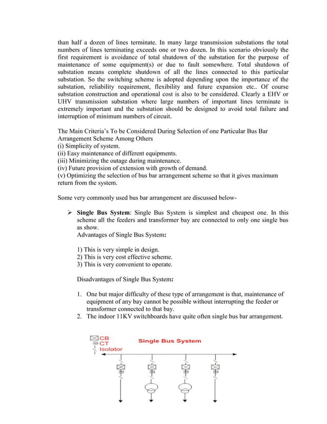 Switchyard design overview