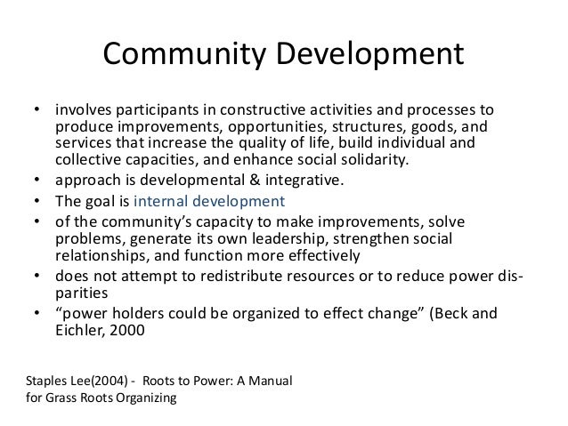 introduction to community development Introduction to community development - resources module 01 - community development strategies no table of contents entries found does your community. introduction to community development Introduction to community development - resources module 01 - community development strategies no table of contents entries found does your community.